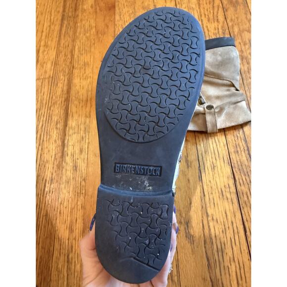 Birkenstock Boots Womens Size 9 40 Suede Ankle Booties Made in Portugal Zip - Picture 8 of 10